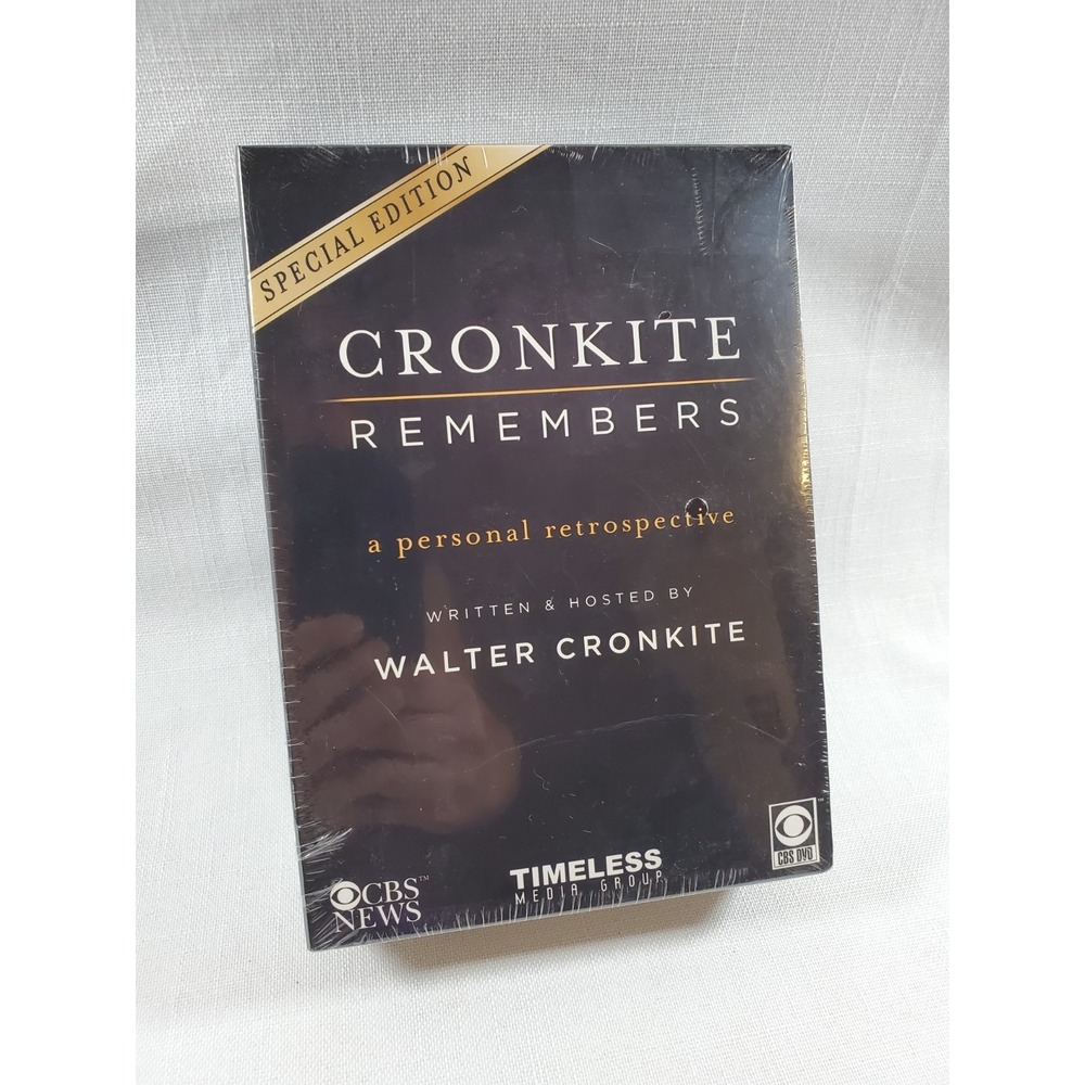 Cronkite Remembers DVD Set Vol 1-3 Special Edition Walter Cronkite CBS News...